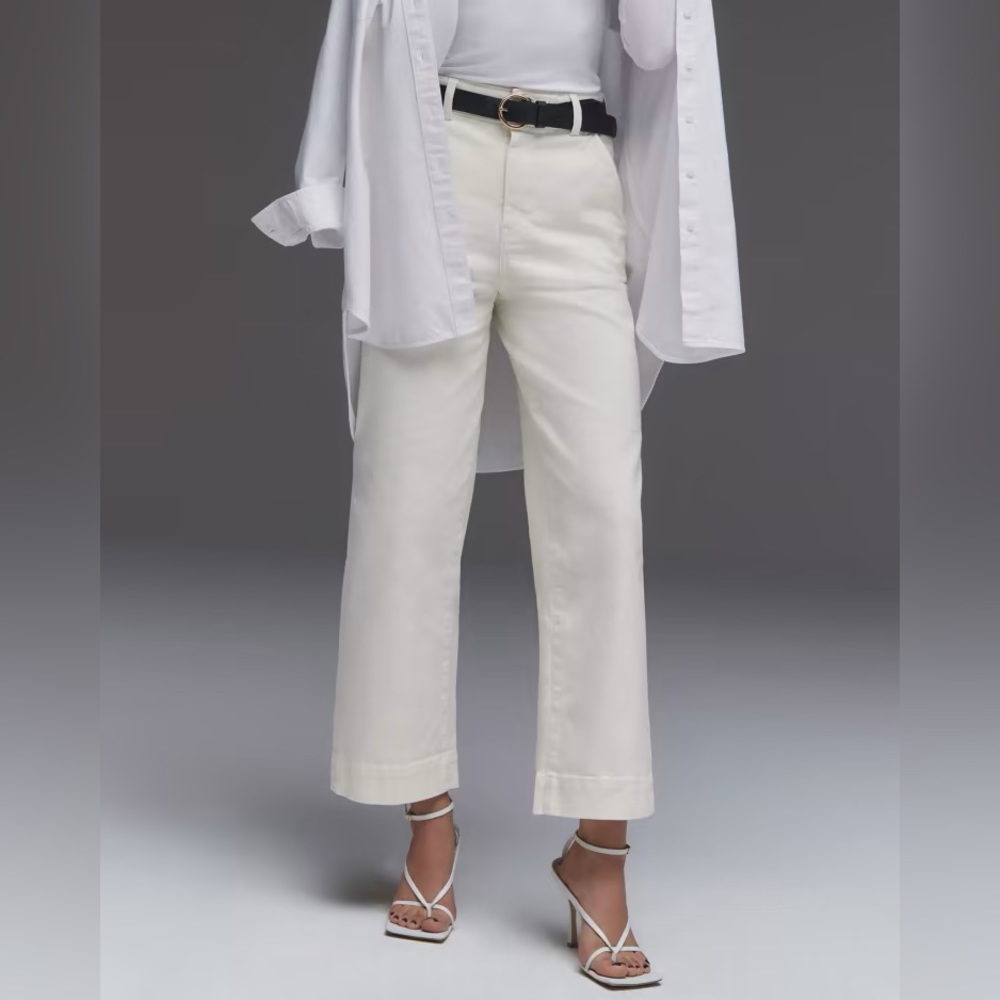 Everlane Wide Leg Crop Pants